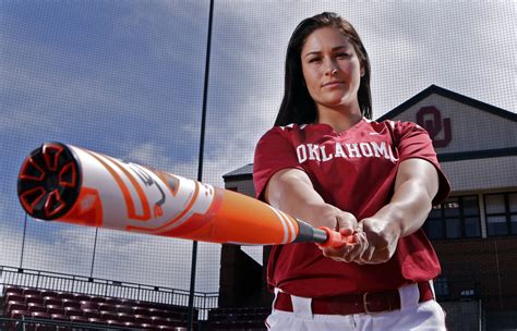 Softball player Lauren Chamberlain talks body image and bombs